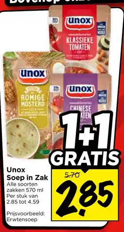 Vomar Voordeelmarkt Unox Soep in Zak aanbieding