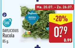 ALDI Daylicious rucola aanbieding