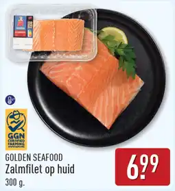 ALDI Golden seafood zalmfilet op huid aanbieding