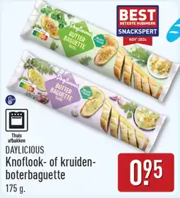 ALDI Daylicious knoflook of kruiden boterbaguette aanbieding