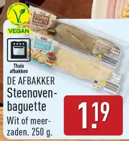 ALDI De afbakker steenoven baguette aanbieding