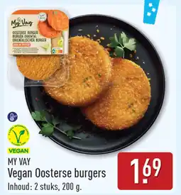 ALDI My vay vegan oosterse burgers aanbieding