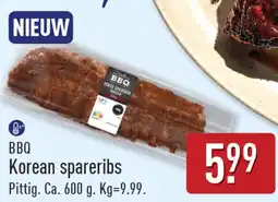 ALDI Bbq korean spareribs aanbieding