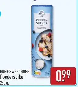 ALDI Home sweet home poedersuiker aanbieding