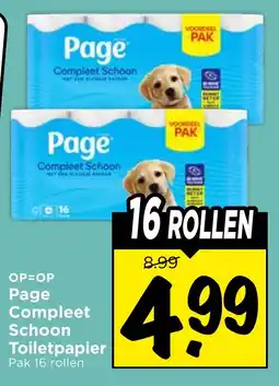 Vomar Voordeelmarkt Page Compleet Schoon Toilet papier aanbieding