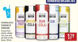 ALDI Premium dutch cocktail of mixdrank aanbieding