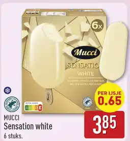 ALDI Mucci sensation white aanbieding
