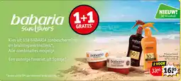Kruidvat Babaria sun lovers aanbieding