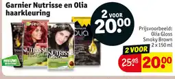 Kruidvat Garnier nutrisse en olia aanbieding