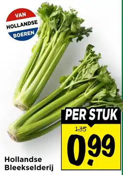 Vomar Voordeelmarkt Hollandse Bleekselderij aanbieding