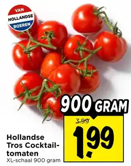 Vomar Voordeelmarkt Hollandse Tros Cocktail-tomaten aanbieding