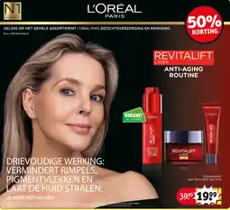 Kruidvat Revitalift laser anti-aging routine aanbieding