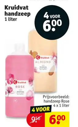 Kruidvat Kruidvat handzeep aanbieding