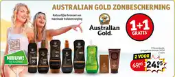 Kruidvat Australian gold zonbescherming aanbieding
