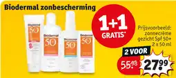 Kruidvat Biodermal zonbescherming aanbieding
