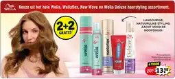 Kruidvat Keuze uit het hele wella, wellaflex, new wave en wella deluxe haarstyling assortiment aanbieding