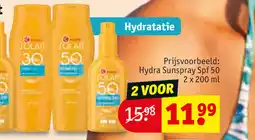 Kruidvat Hydratatie aanbieding