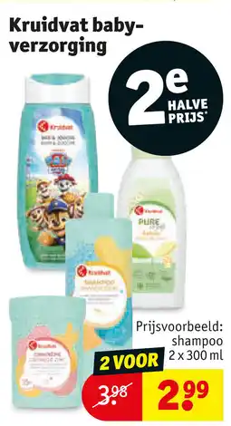 Kruidvat Kruidvat babyverzorging aanbieding