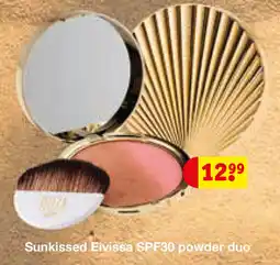Kruidvat Sunkissed eivissa spf30 powder duo aanbieding