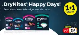 Kruidvat DryNites aanbieding