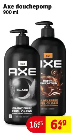 Kruidvat Axe douchepomp aanbieding