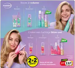 Kruidvat Keuze uit het hele andrélon assortiment aanbieding