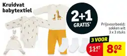 Kruidvat Kruidvat babytextiel aanbieding