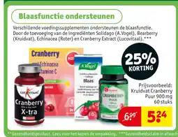 Kruidvat kruidvat Cranberry aanbieding