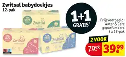 Kruidvat Zwitsal babydoekjes aanbieding