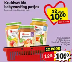 Kruidvat Kruidvat bio babyvoeding potjes aanbieding