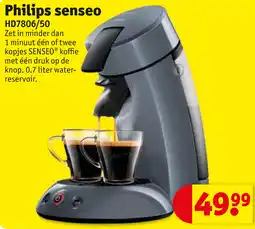 Kruidvat Philips senseo aanbieding