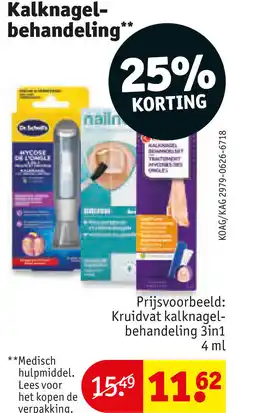 Kruidvat Kalknagel behandeling aanbieding
