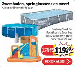 Kruidvat Zwembaden, springkussens en meer! aanbieding