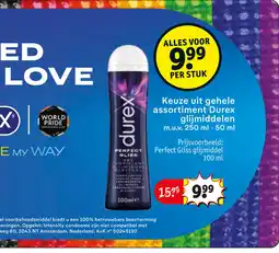 Kruidvat Keuze uit gehele assortiment durex glijmiddelen aanbieding