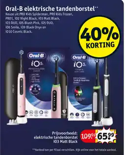 Kruidvat Oral-B elektrische tandenborstel aanbieding