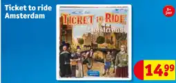 Kruidvat Ticket to ride amsterdam aanbieding