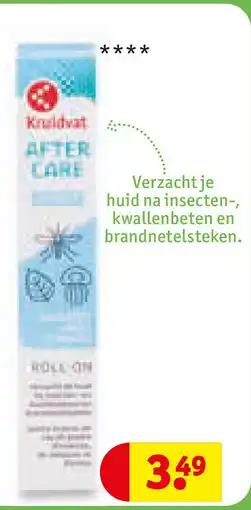Kruidvat Kruidvat after care roll on aanbieding