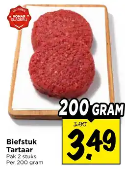 Vomar Voordeelmarkt Biefstuk Tartaar aanbieding