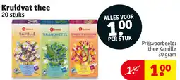 Kruidvat Kruidvat thee aanbieding
