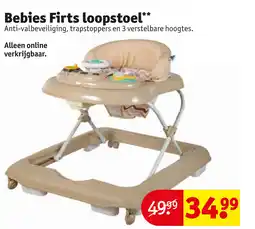 Kruidvat Bebies firts loopstoel aanbieding