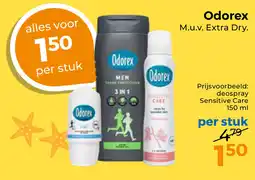 Trekpleister Odorex aanbieding