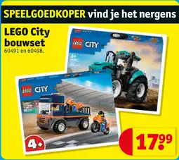Kruidvat Lego city bouwset aanbieding