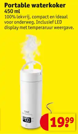 Kruidvat Portable waterkoker aanbieding