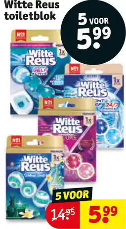 Kruidvat Witte Reus toiletblok aanbieding