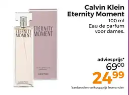 Trekpleister Calvin Klein Eternity Moment aanbieding