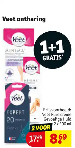 Kruidvat Veet ontharing aanbieding