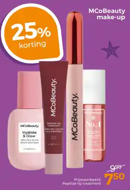 Trekpleister MCoBeauty make-up aanbieding