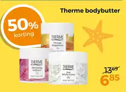 Trekpleister Therme bodybutter aanbieding