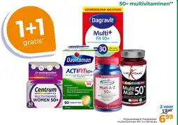 Trekpleister 50+ multivitaminen aanbieding