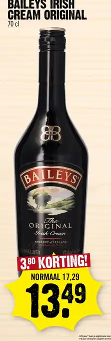 Baileys Irish Cream Original